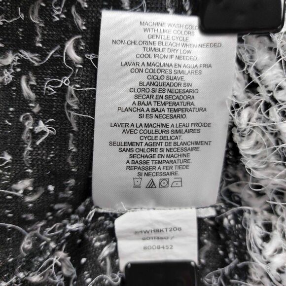 Jones New York Sweater Womens 2X Gray Eyelash Boucle Knit Pullover 3/4 Sleeve - Picture 8 of 9